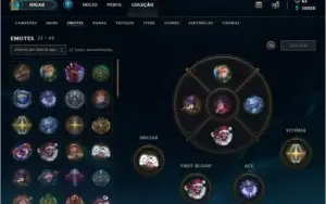 Conta LOL Level Alto