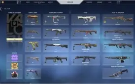 CONTA VALORANT DO BETA COM VÁRIAS SKINS TOP + 123 SKINS LOL