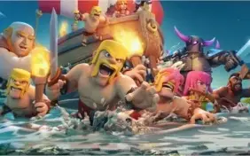 CONTA CLASH OF CLANS CV10 SEMI FULL