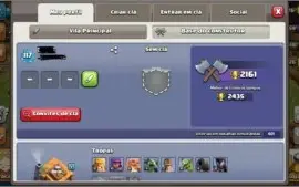 CONTA CLASH OF CLANS CV10 SEMI FULL