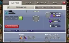 CONTA CLASH OF CLANS CV10 SEMI FULL