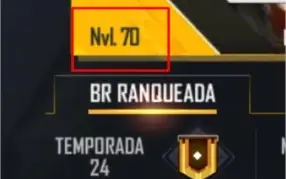 CONTA FREE FIRE - LVL 70 - MESTRE