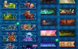 Clash Royale CV 52, 7k+ troféus, 73 ilustrações, 72 estampas