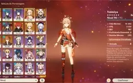 AR 55 ITTO YOIMI DILUC CHILDE MONA QIQI JEAN KEQ E ETC