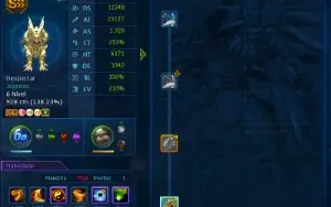 Conta digimon LADMO serv omega LuceShin conta full