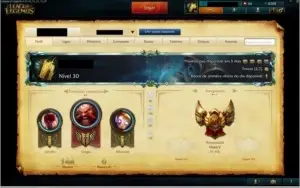 Conta League of legends