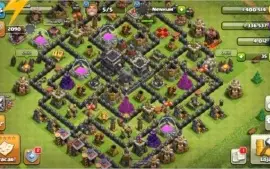 CONTA CLASH OF CLANS CV9 + CLASH ROYALE 6 LENDÁRIAS