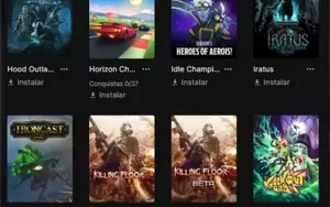 CONTA STEAM + EPIC GAMES COM 43 JOGOS STEAM E 53 EPIC GAMES