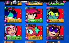 Conta Brawl Stars - 65/91 Brawlers