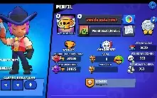 Conta Brawl Stars - 65/91 Brawlers