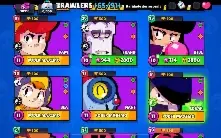Conta Brawl Stars - 65/91 Brawlers