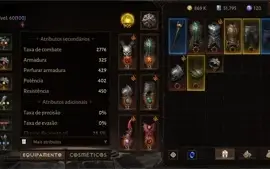Necromante Paragon 100 - Diablo Immortal