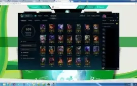CONTA LEAGUE OF LEGENDS GOLD V