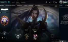 CONTA TOP COM 66 CHAMPS E 24 SKINS TOP, BARATISSIMA.