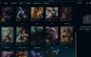 Conta Platina 1 LOL