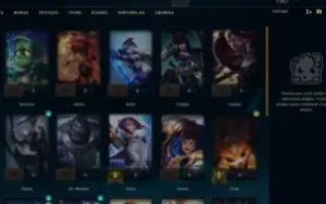 Conta Platina 1 LOL