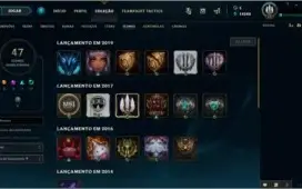 Conta de lol platina 3 67 champs