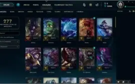 Conta de lol platina 3 67 champs