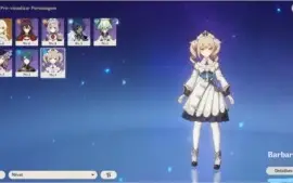 GENSHIN IMPACT - BARBARA, Noelle +x2 Constelação