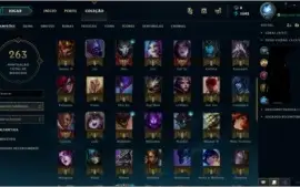 Conta borda gold 97 champ + 111skins+100icones+ 5 skins gold