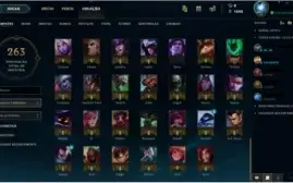 Conta borda gold 97 champ + 111skins+100icones+ 5 skins gold