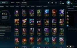 Conta borda gold 97 champ + 111skins+100icones+ 5 skins gold