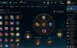 Conta LoL com todas skins !1347 SKINS E PAX JAX SKIN RARA !