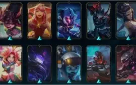 Conta LOL 77 skins nv 295