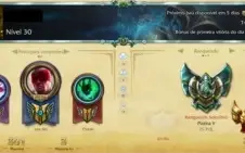 Vendo conta platina V 15p Runa Todos Champs