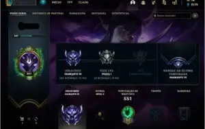 CONTA LOL PLATINA 3 + 148 SKINS + PODE TROCAR EMAIL.