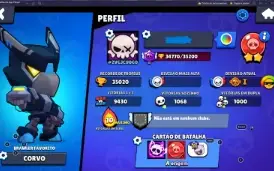 Conta Brawl Stars Antiga E Gemada 34K De Troféus 77 Brawlers
