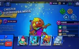 Conta Brawl Stars Antiga E Gemada 34K De Troféus 77 Brawlers