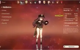 Genshin Impact AR 55  / 11 personagens 5 star.