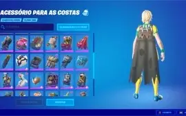 Conta Fortnite desde a segunda temporada com várias skins!!