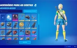 Conta Fortnite desde a segunda temporada com várias skins!!