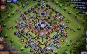 Vila Clash of Clans cv11 full