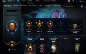 CONTA LOL 43 SKINS GOLD 4