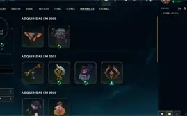 Vendo conta de lol (valor DESAPEGO)