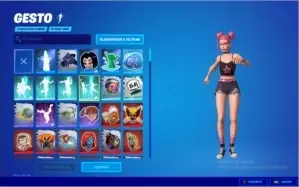 conta fortnite um pouco rara