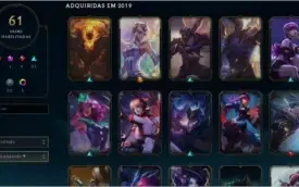 Vendo Conta LoL level 393 + 13 Gemas + Skin Ultimate+ 580 RP