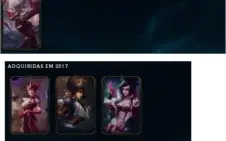 Vendo Conta LoL level 393 + 13 Gemas + Skin Ultimate+ 580 RP