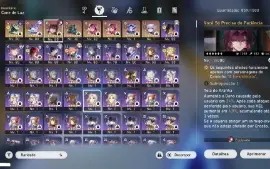 Honkai Star Rail Kafka+Cisne Negro+2 Arma Assina+Acheron