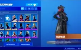 Conta de Fortnite com jogos na Epic