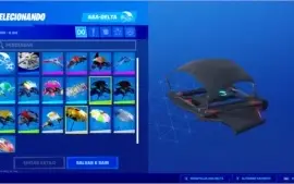 Conta de Fortnite com jogos na Epic