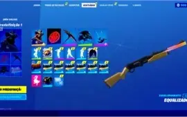 Conta de Fortnite com jogos na Epic