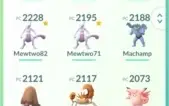 Conta pokemon go level 32 time vermelho com mewtwo