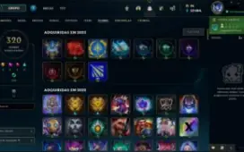 Conta League of Legends 3 em 1