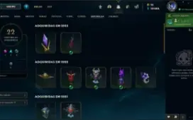 Conta League of Legends 3 em 1