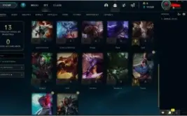 conta lol platina 2 65% ganhando 23/24 pdl por partida