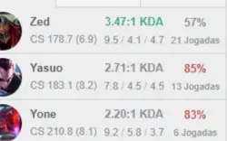 conta lol platina 2 65% ganhando 23/24 pdl por partida